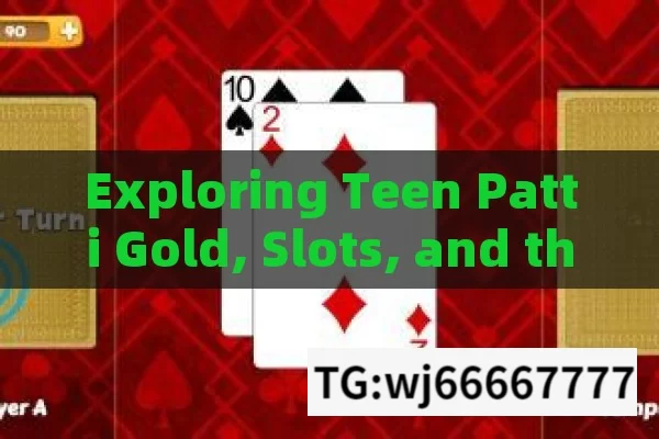 Exploring Teen Patti Gold, Slots, and the Jackpot Dream